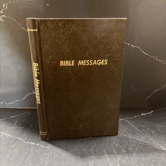 bible messages book, by oliver b. greene, 1970 Hardcover image 1