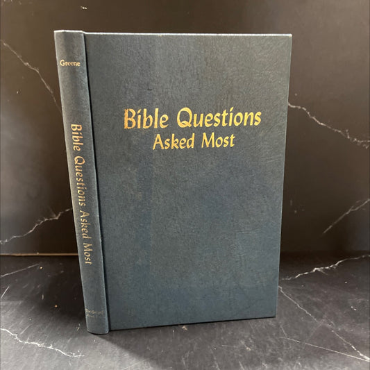 bible questions asked most book, by oliver b. greene, 1970 Hardcover image 1