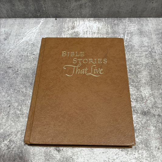 bible stories that live book, by Patricia Summerlin Martin, 1966 Hardcover image 1
