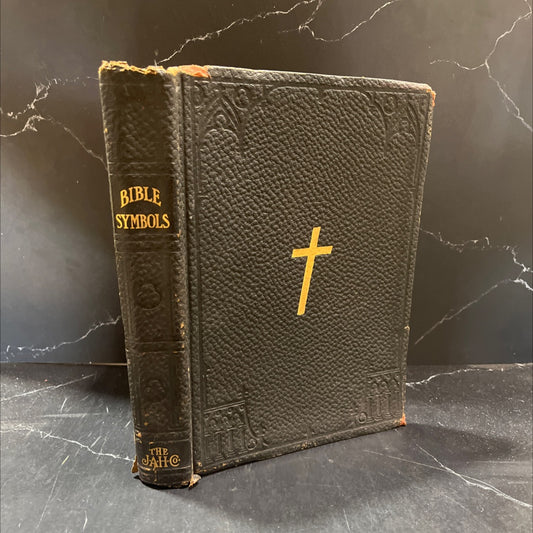 bible symbols book, by rev. thomas c. gaffney, 1910 Leather image 1