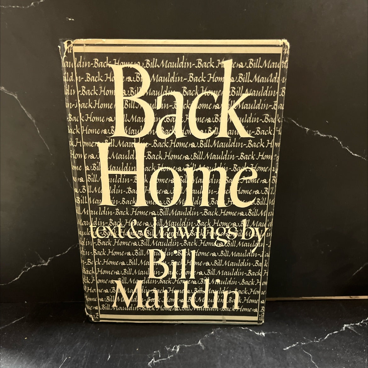 bill mauldin back home book, by bill mauldin, 1947 Hardcover image 1