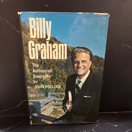 billy graham the authorized biography book, by John Pollock, 1966 Hardcover image 1