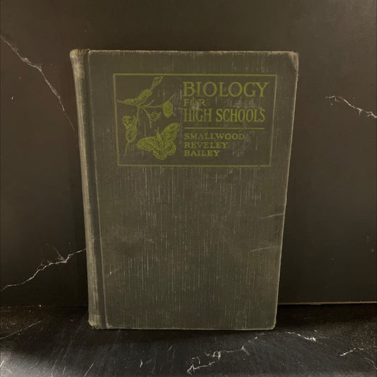 biology for high schools book, by W. M. Smallwood, Ida L. Reveley, Guy A. Bailey, 1920 Hardcover image 1