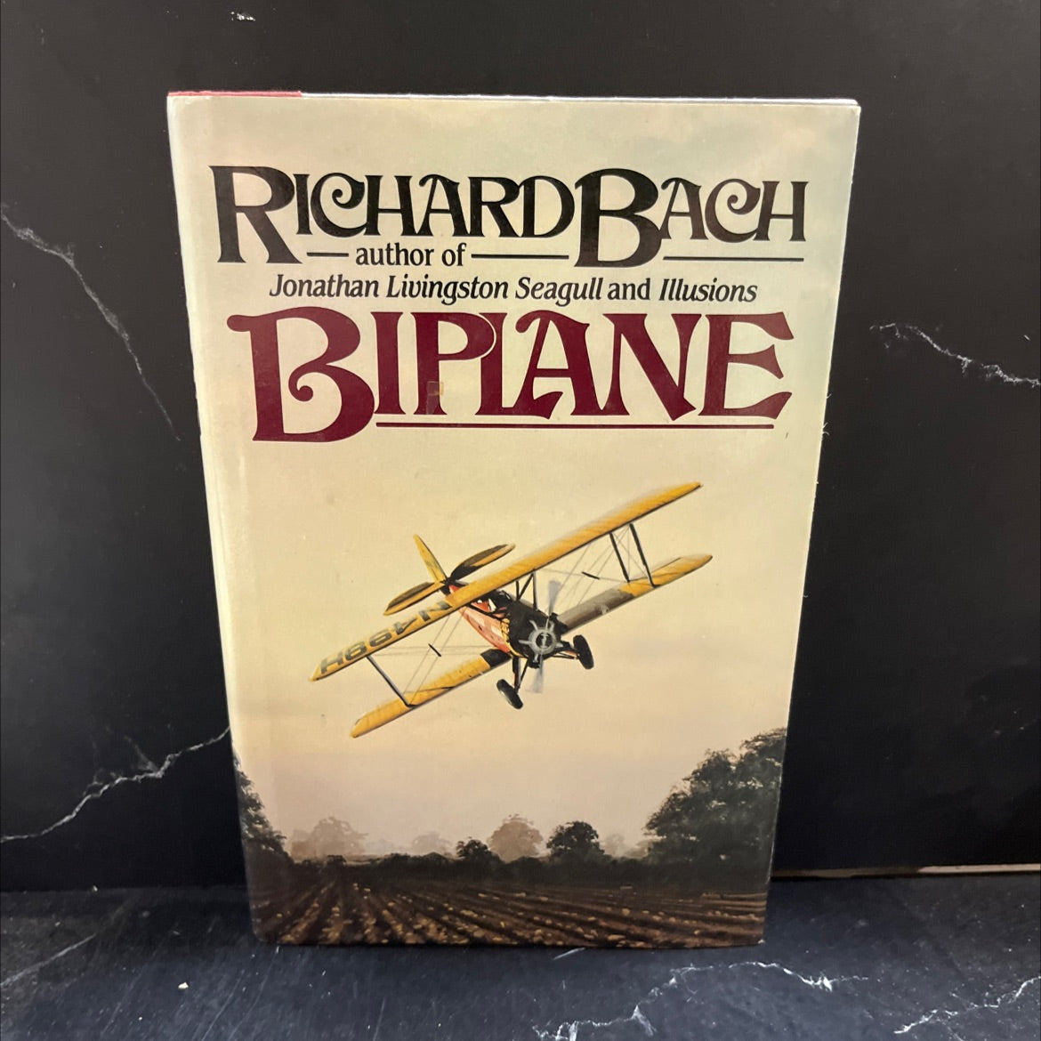biplane book, by richard bach, 1983 Hardcover image 1