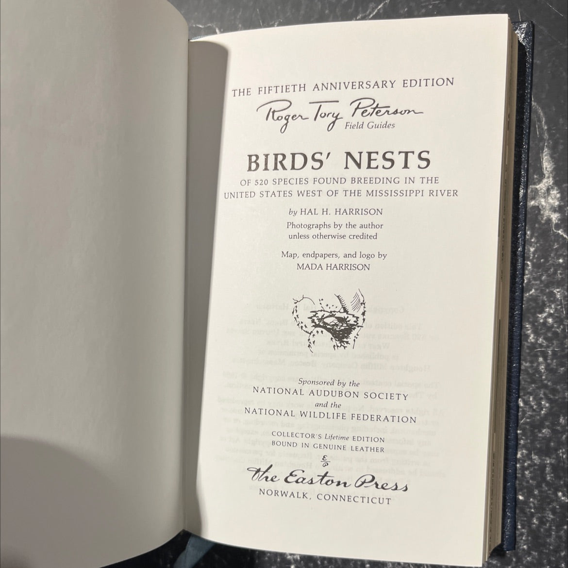 birds' nests of 520 species found breeding in the united states west of the mississippi river book, by hal h. harrison, image 2