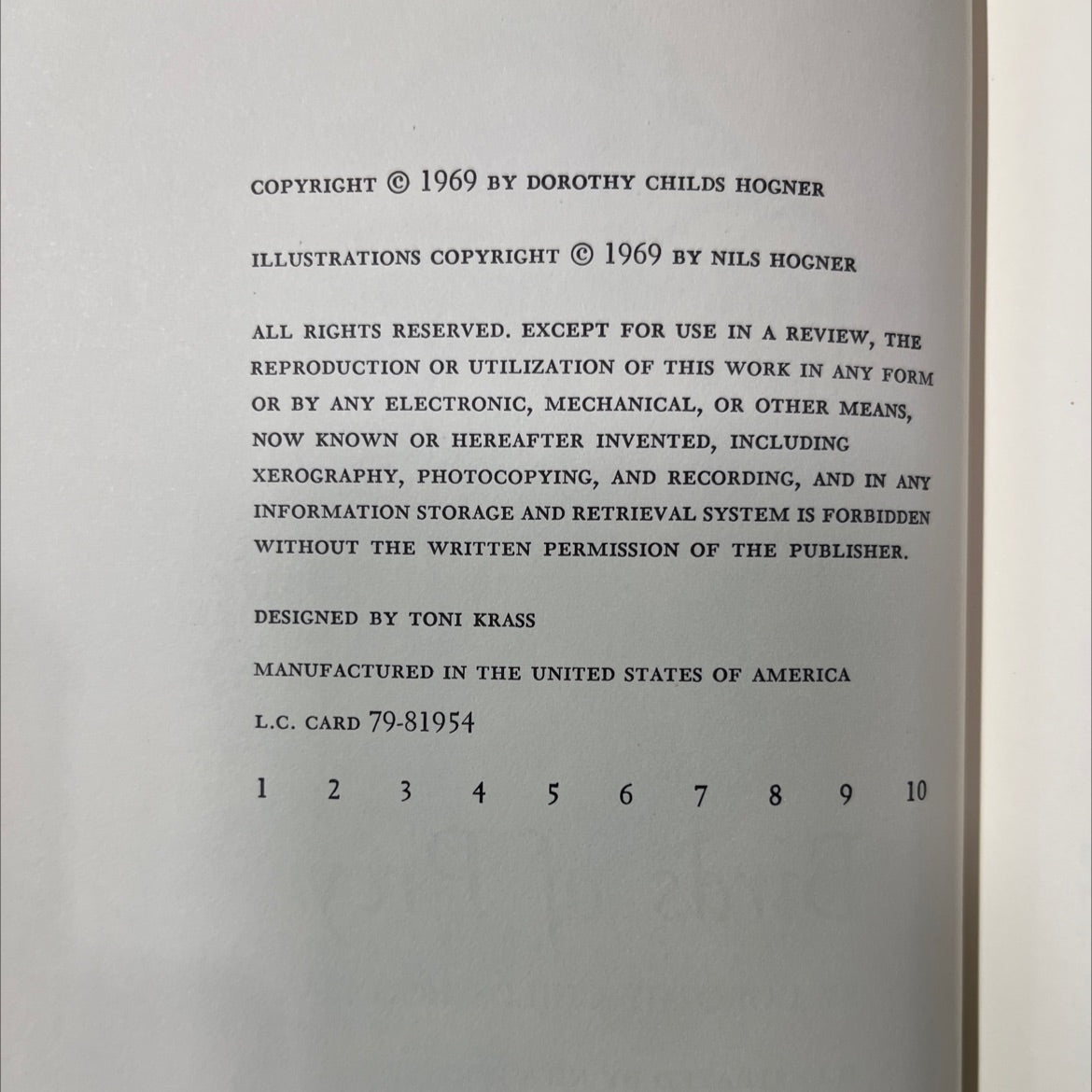 birds of prey book, by dorothy childs hogner, 1969 Hardcover image 3