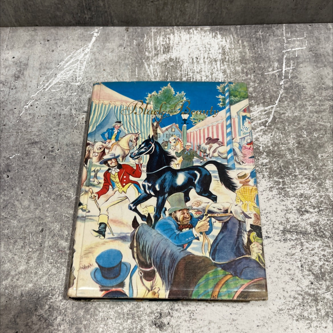 black beauty the autobiography of a horse book, by anna sewell, 1945 Hardcover image 1