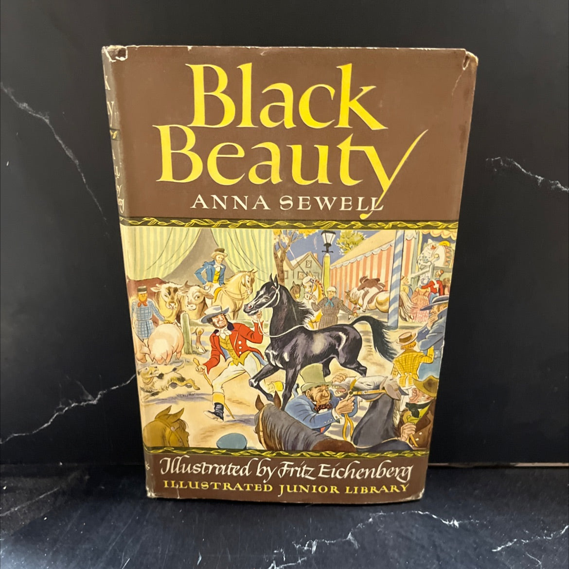 black beauty the autobiography of a horse book, by anna sewell, 1945 Hardcover image 1