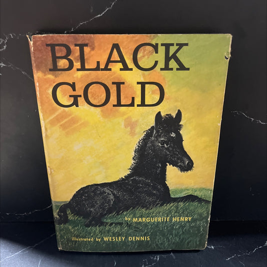 black gold book, by marguerite henry, 1957 Hardcover image 1