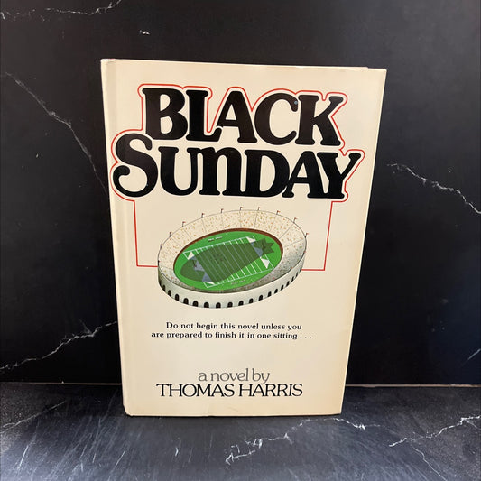 black sunday book, by thomas harris, 1975 Hardcover image 1