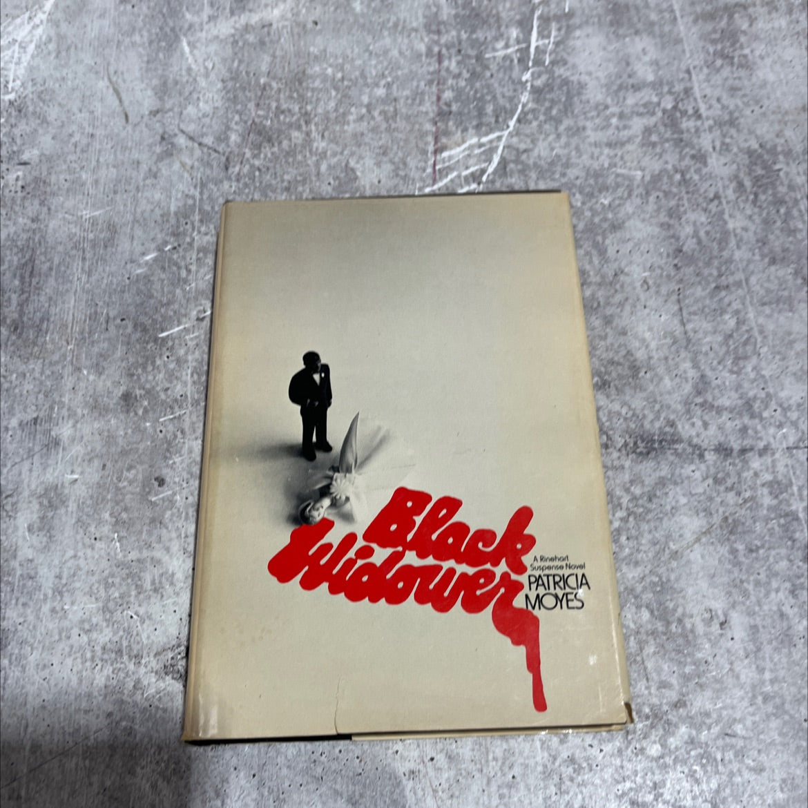 black widower book, by Patricia Moyes, 1975 Hardcover image 1
