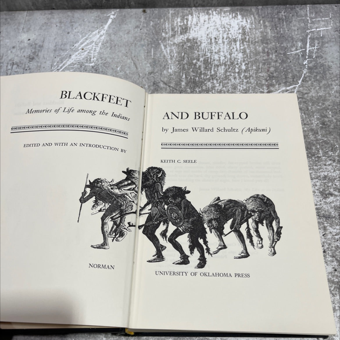 blackfeet memories of life among the indians book, by james willard schultz, 1968 Hardcover image 2