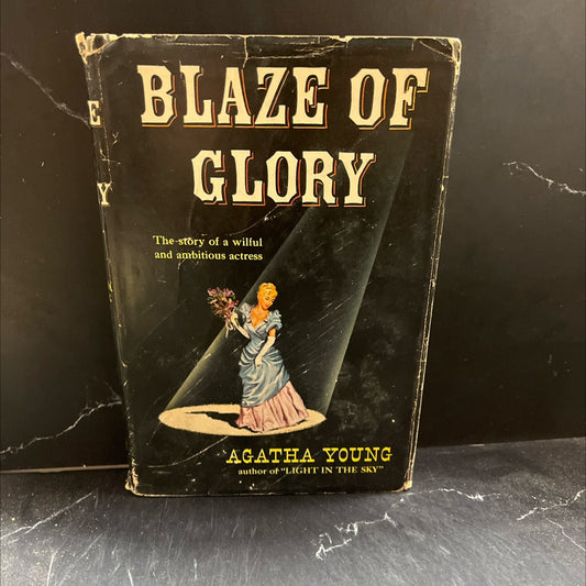 blaze of glory book, by agatha young, 1950 Hardcover image 1