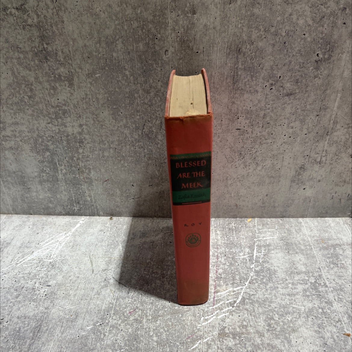 blessed are the meek a novel about st. francis of assisi book, by zofía kossak, 1944 Hardcover image 4