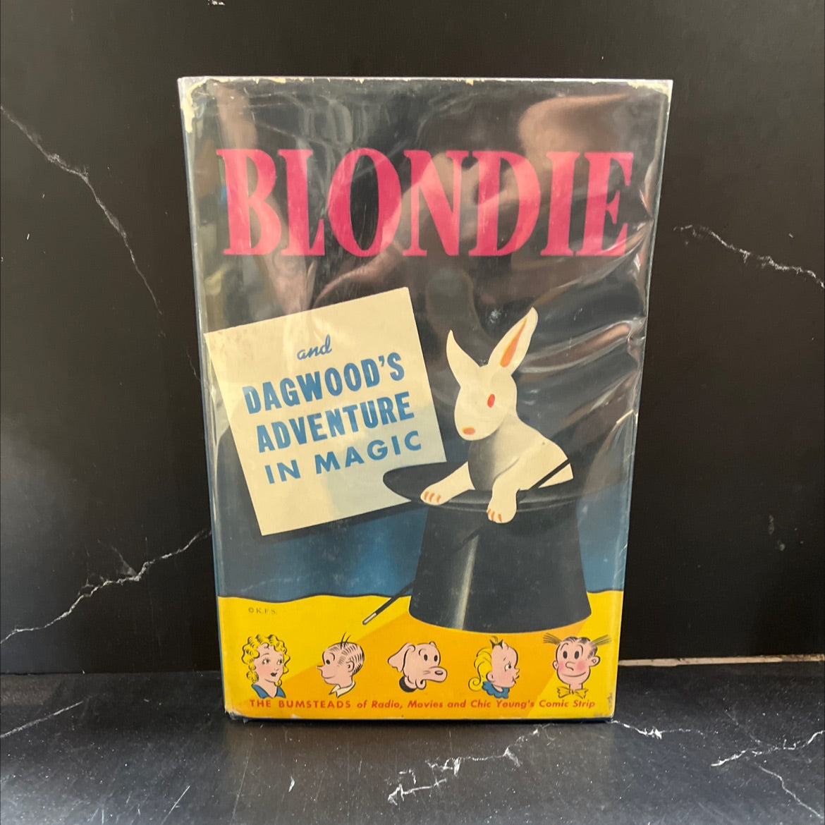 blondie and dagwood's adventure in magic book, by chic young, 1944 Hardcover image 1