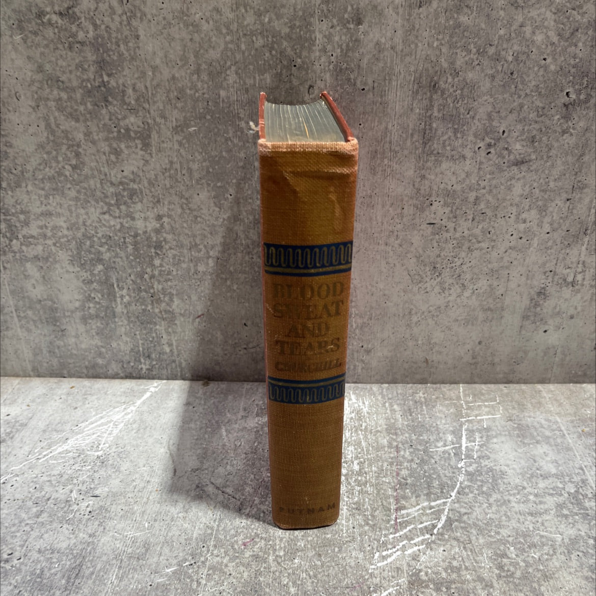 blood, sweat, and tears book, by winston s. churchill, 1941 Hardcover image 4