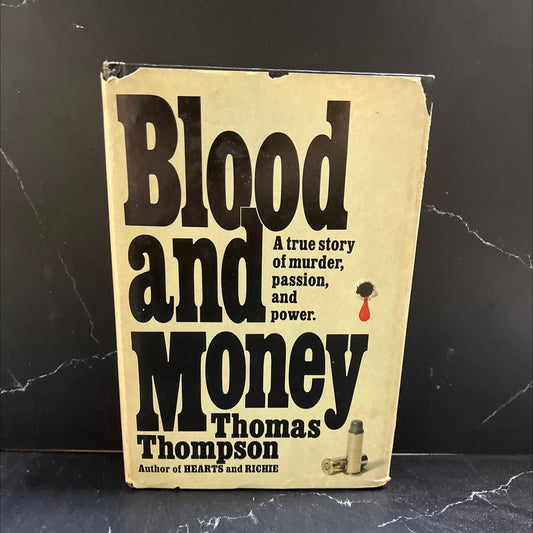 blood and money book, by thomas thompson, 1976 Hardcover image 1