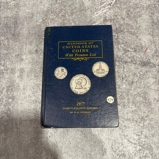 blue book of united states coins 1977 handbook of united states coins with premium list book, by r. s. yeoman, 1977 image 1