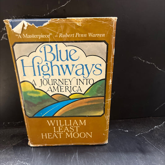 blue highways book, by william least heat moon, 1982 Hardcover image 1