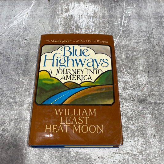 blue highways book, by william least heat moon, 1982 Hardcover image 1