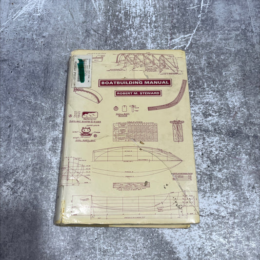 boatbuilding manual book, by robert m. steward, 1970 Hardcover image 1