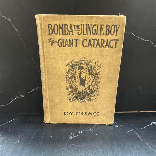 bomba the jungle boy at the giant cataract or chief nascanora and his captives book, by roy rockwood, 1926 Hardcover image 1