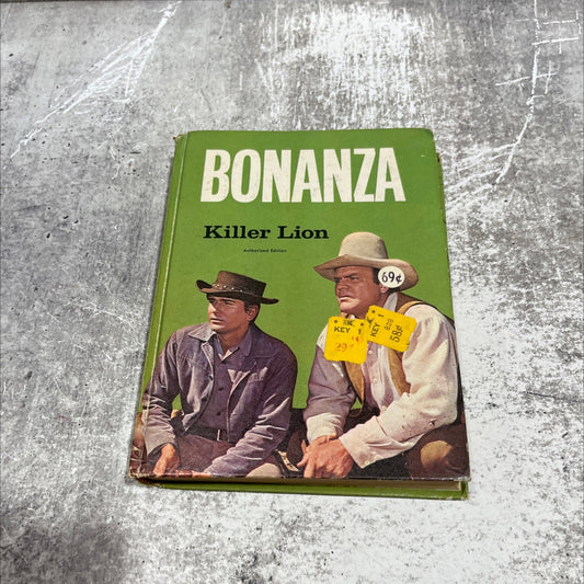 bonanza killer lion book, by steve frazee, 1966 Hardcover image 1