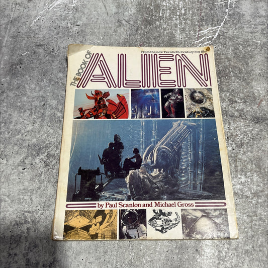book of alien book, by Paul Scanlon, Michael Gross, 1979 Paperback image 1