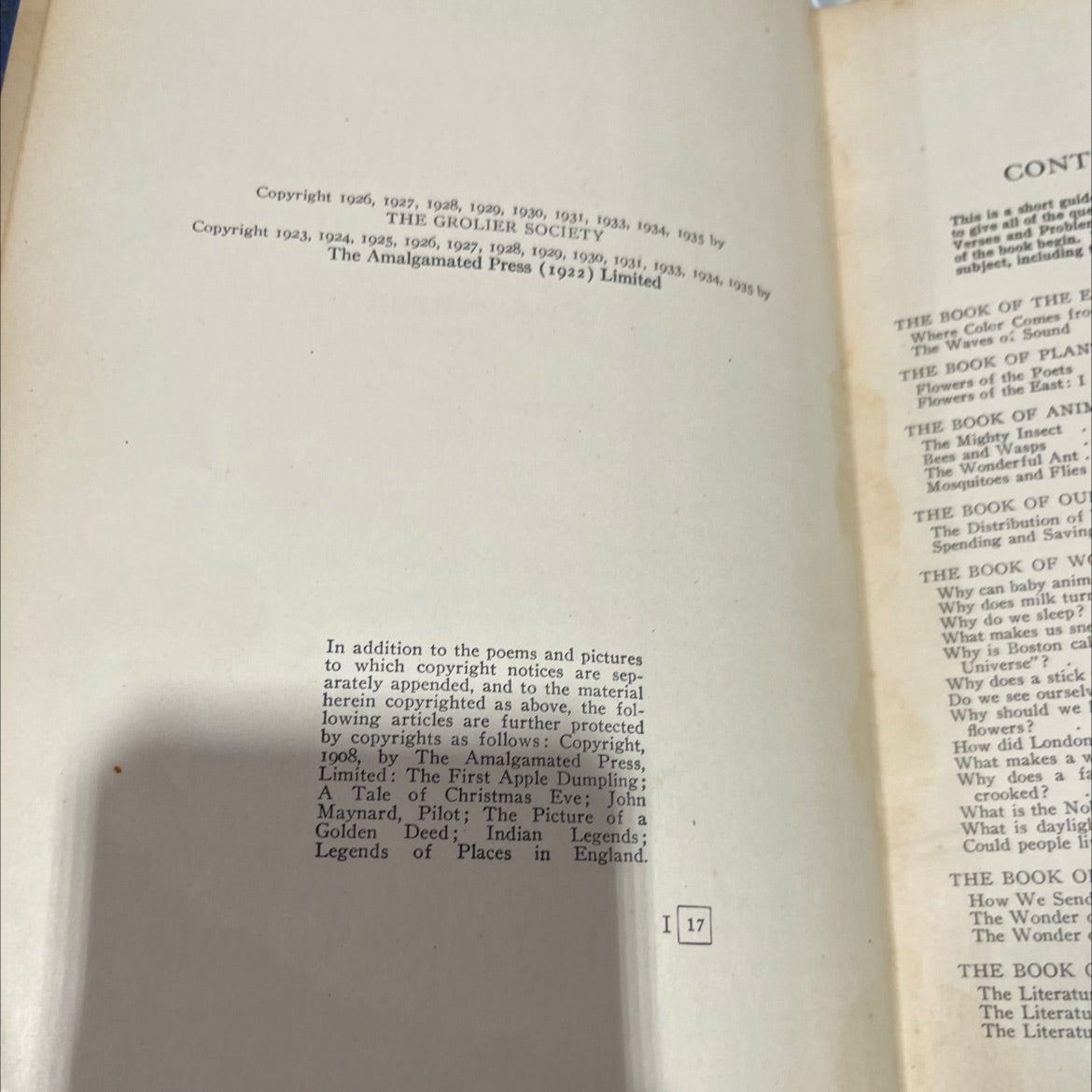 book of knowledge book, by holland thompson, arthur mee, 1935 Hardcover image 3