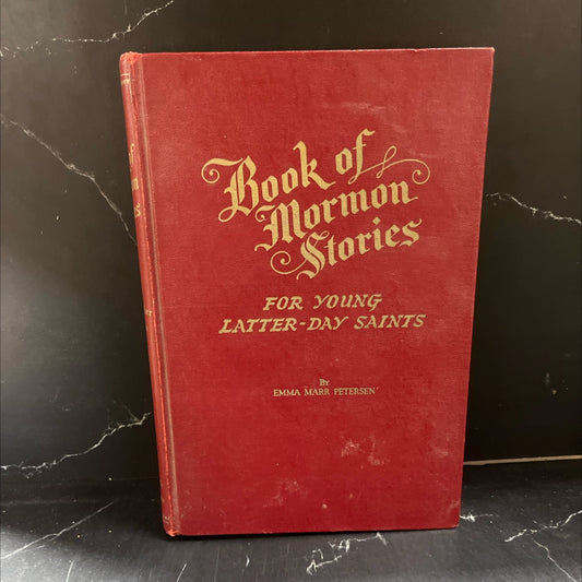 book of mormon stories for young latter-day saints book, by emma marr peterson, 1961 Hardcover image 1