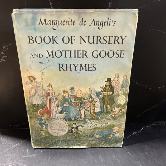 book of nursery and mother goose rhymes book, by Marguerite de Angeli, 1954 Hardcover image 1
