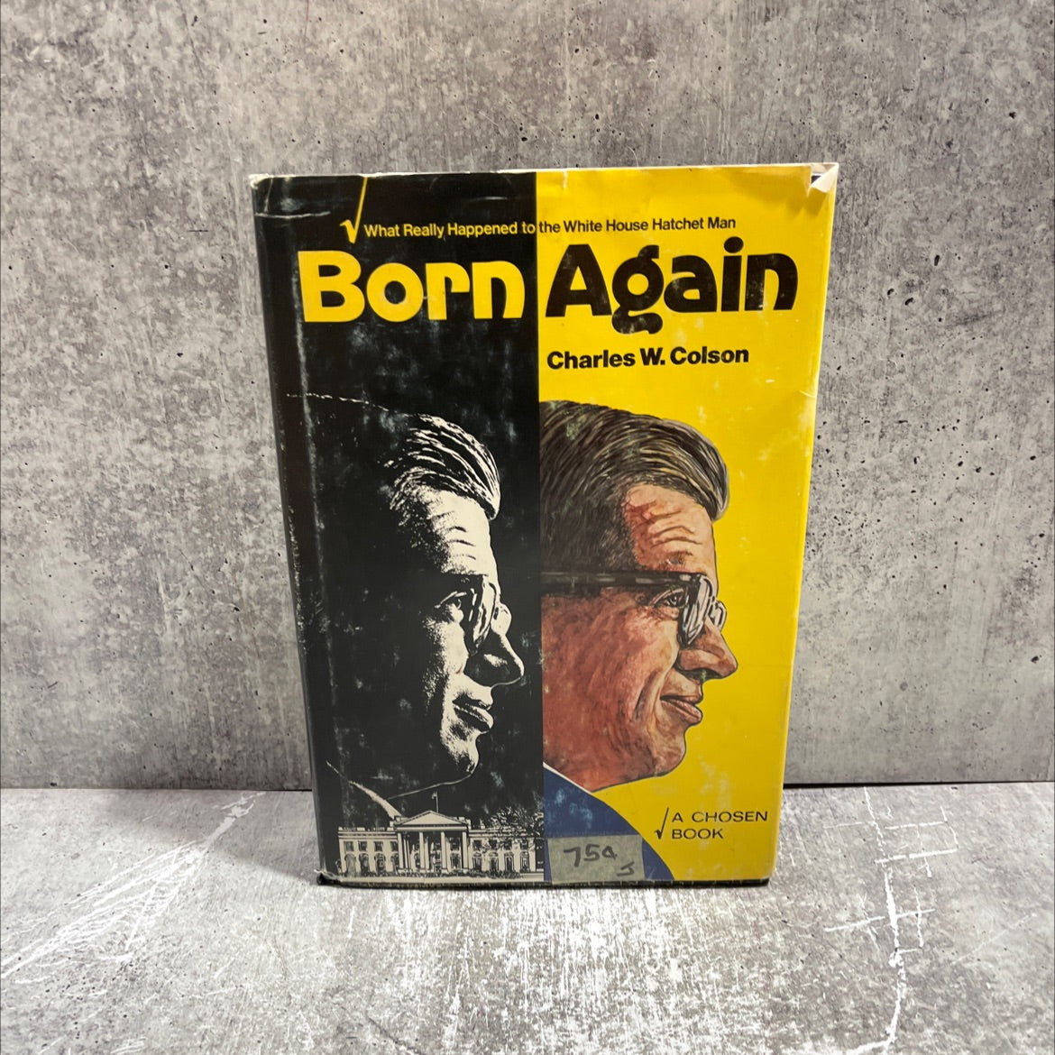 born again book, by charles w. colson, 1976 Hardcover image 1