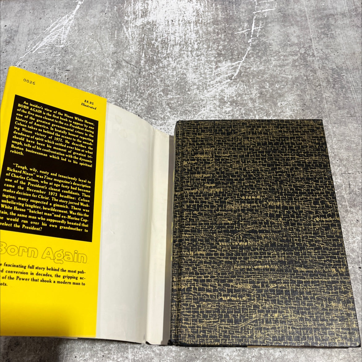 born again book, by charles w. colson, 1976 Hardcover image 4