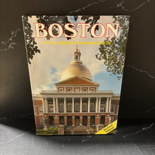 boston a picture book to remember her book, by unknown, 1987 Hardcover image 1