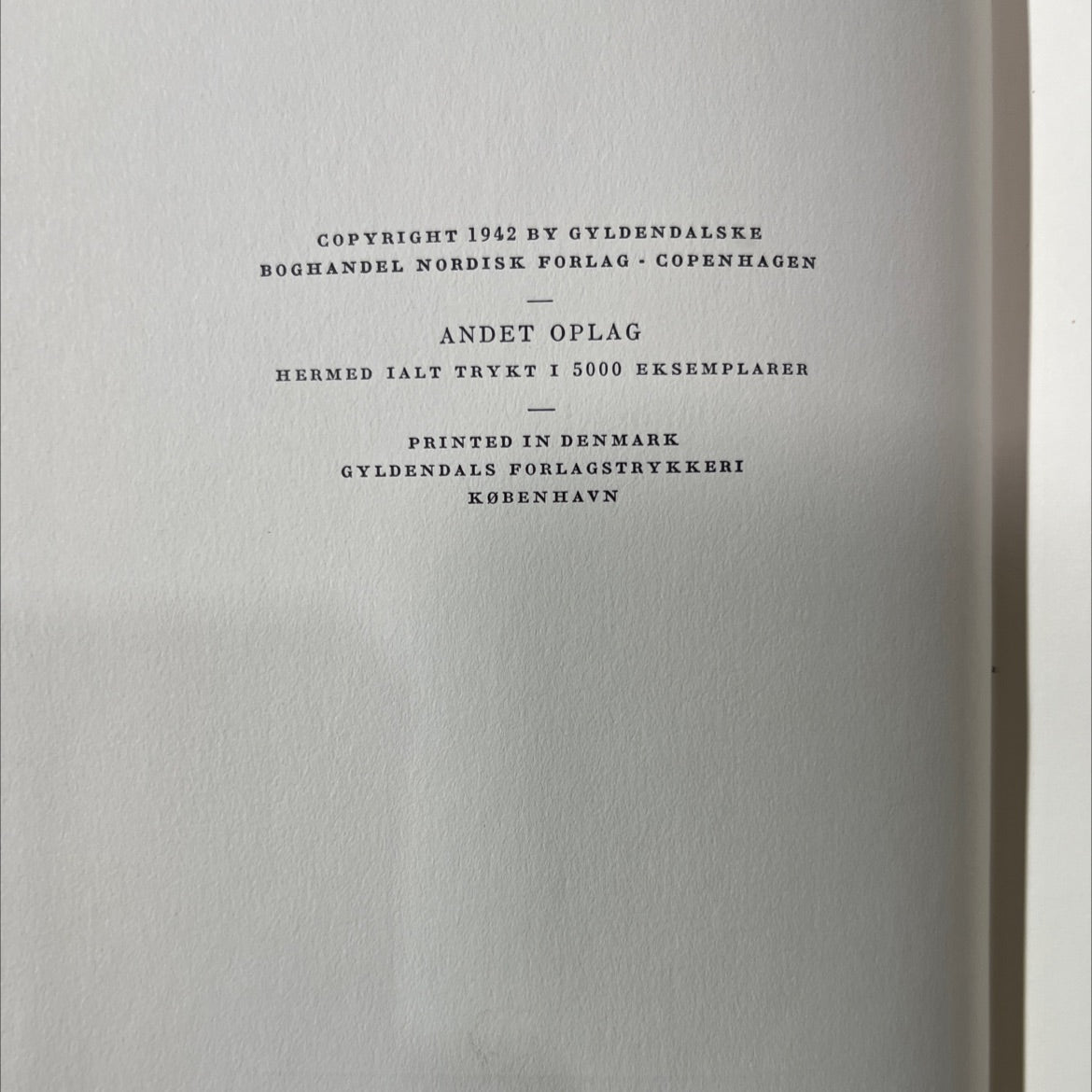 brandur on the cliff book, by gunnar gunnarsson, 1942 Leather image 3