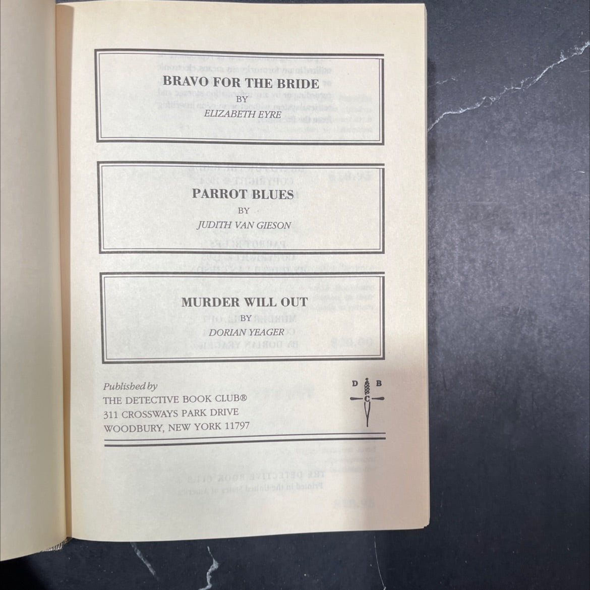 bravo for the bride book, by elizabeth eyre, 1994 Hardcover image 2