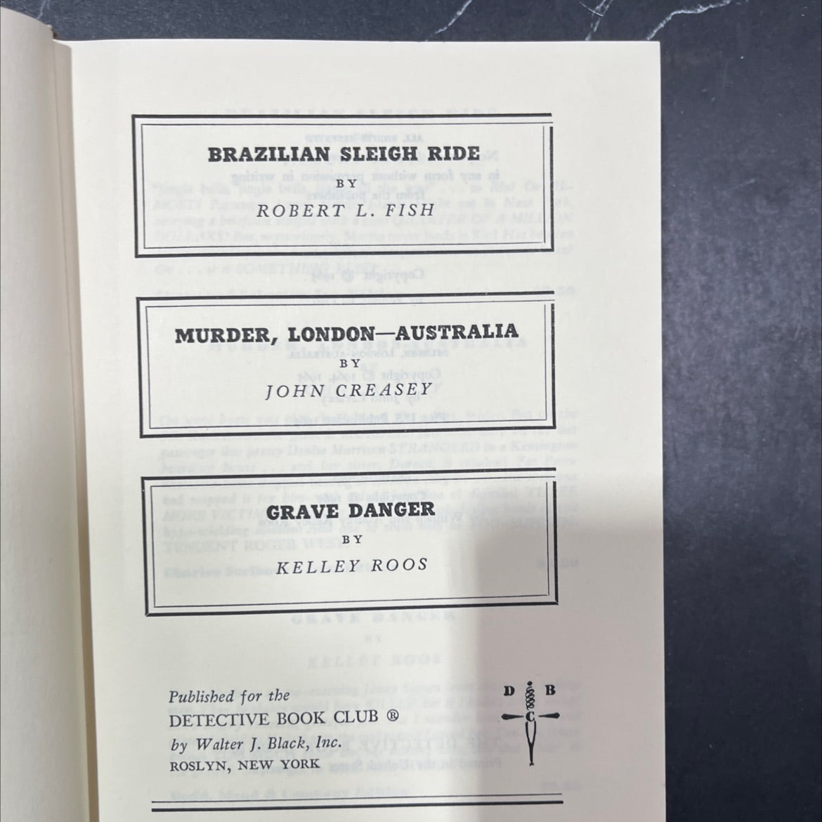 brazilian sleigh ride book, by robert l. fish, 1965 Hardcover image 2