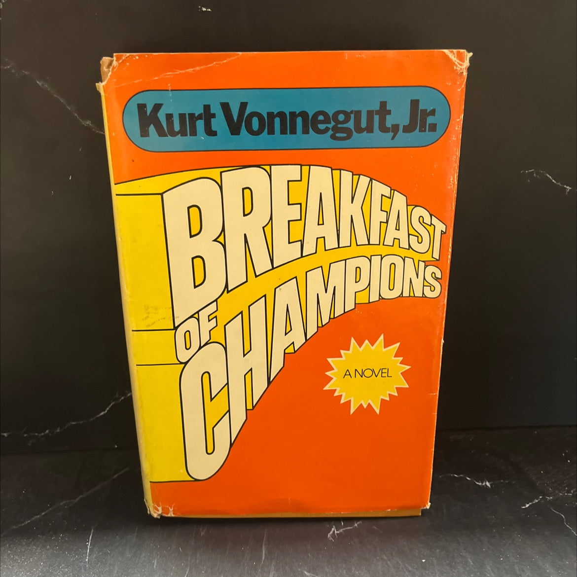 SIGNED breakfast of champions book, by kurt vonnegut, 1973 Hardcover, Rare, Vintage image 1
