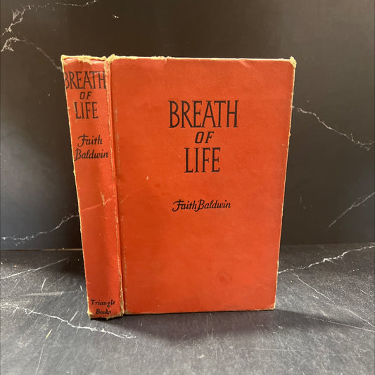 breath of life book, by faith baldwin, 1947 Hardcover image 1