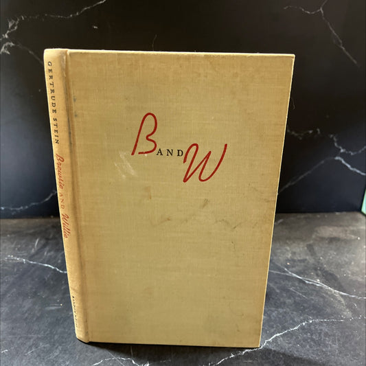 brewsie and willie book, by gertrude stein, 1946 Hardcover image 1