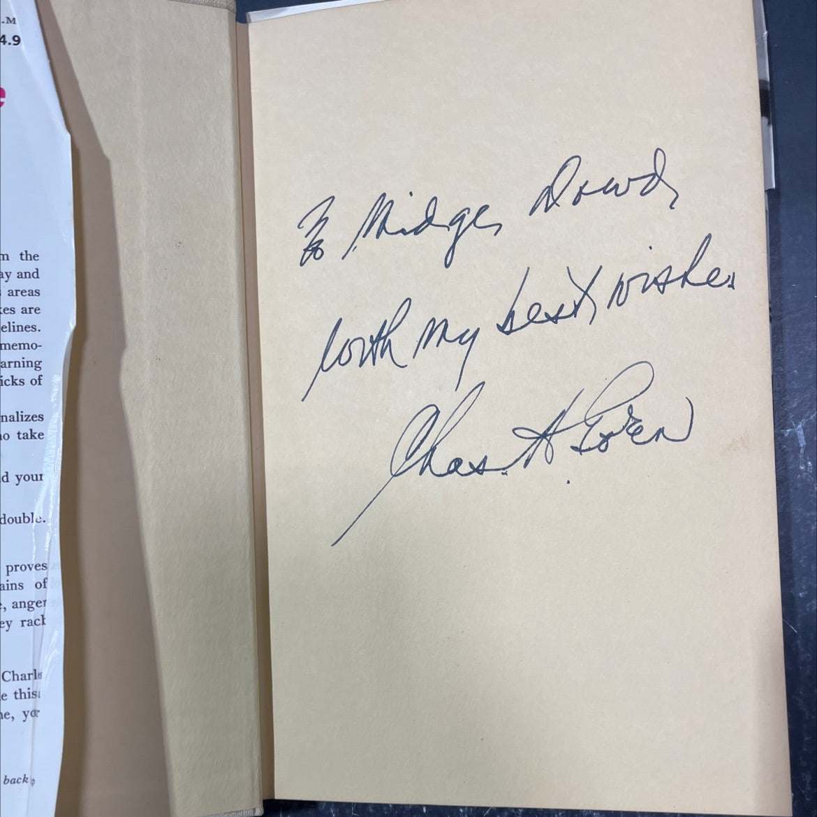 SIGNED bridge is my game book, by chas h. goren, 1965 Hardcover image 4