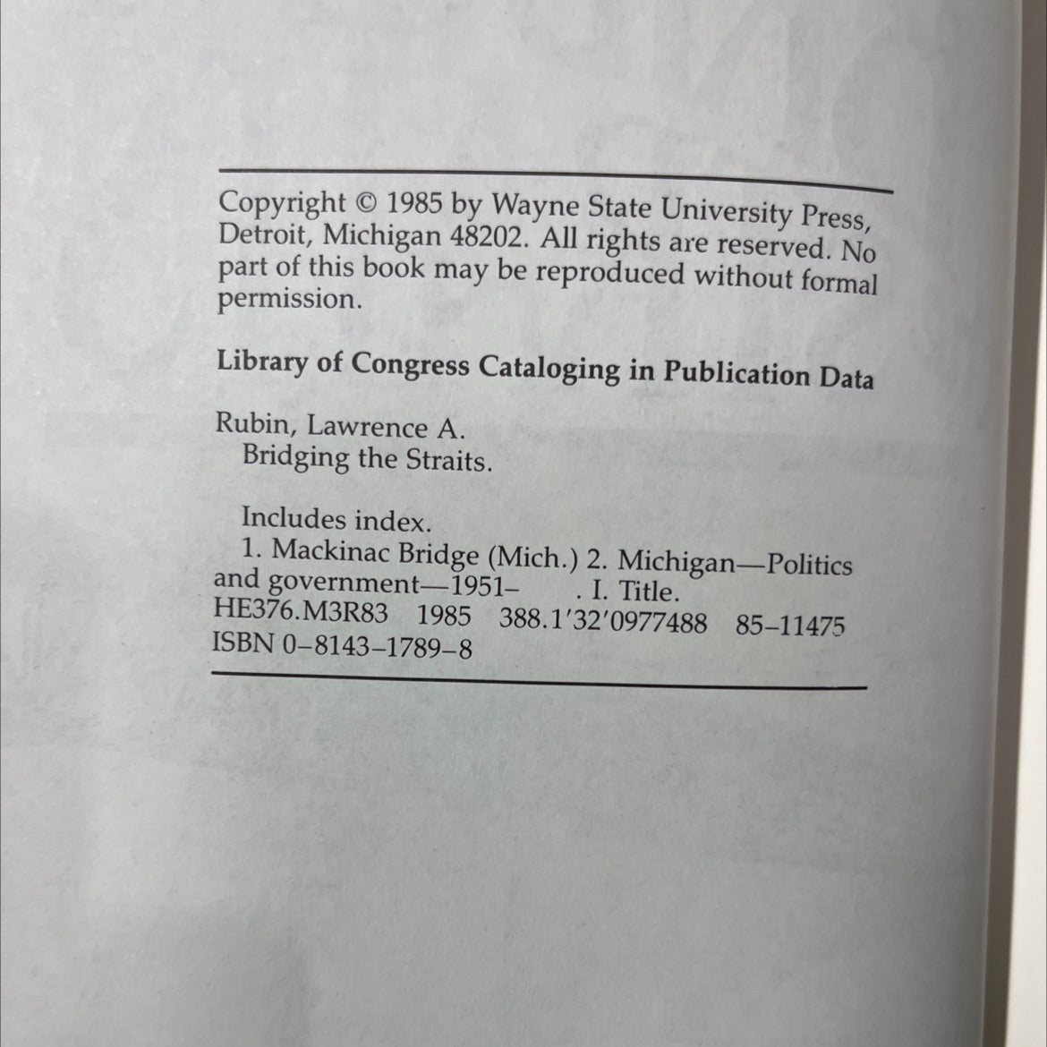 bridging the straits the story of mighty mac book, by lawrence a. rubin, 1985 Hardcover image 3