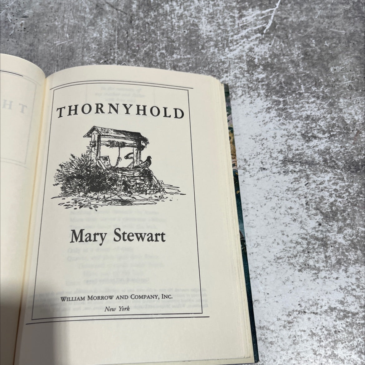 broomstick book, by Mary Stewart, 1988 Hardcover image 2
