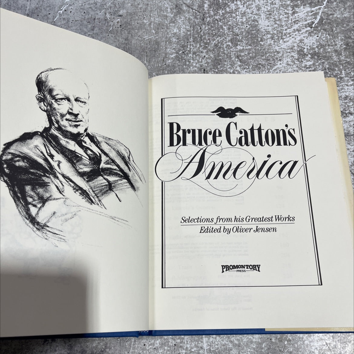 bruce catton's america selections from his greatest works book, by Bruce Catton, 1976 Hardcover image 2