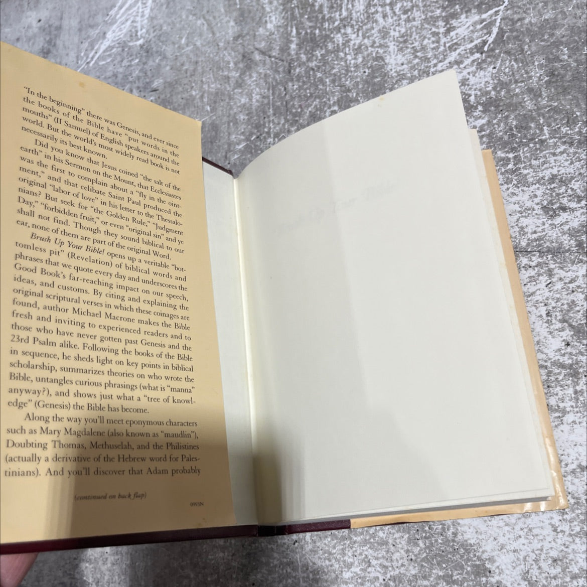 brush up your bible book, by michael macrone, 1993 Hardcover image 4