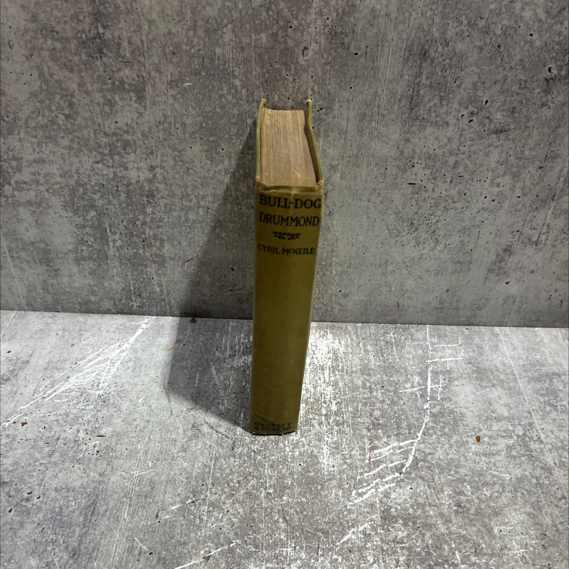 bull-dog drummond book, by cyril mcneile, 1920 Hardcover image 4