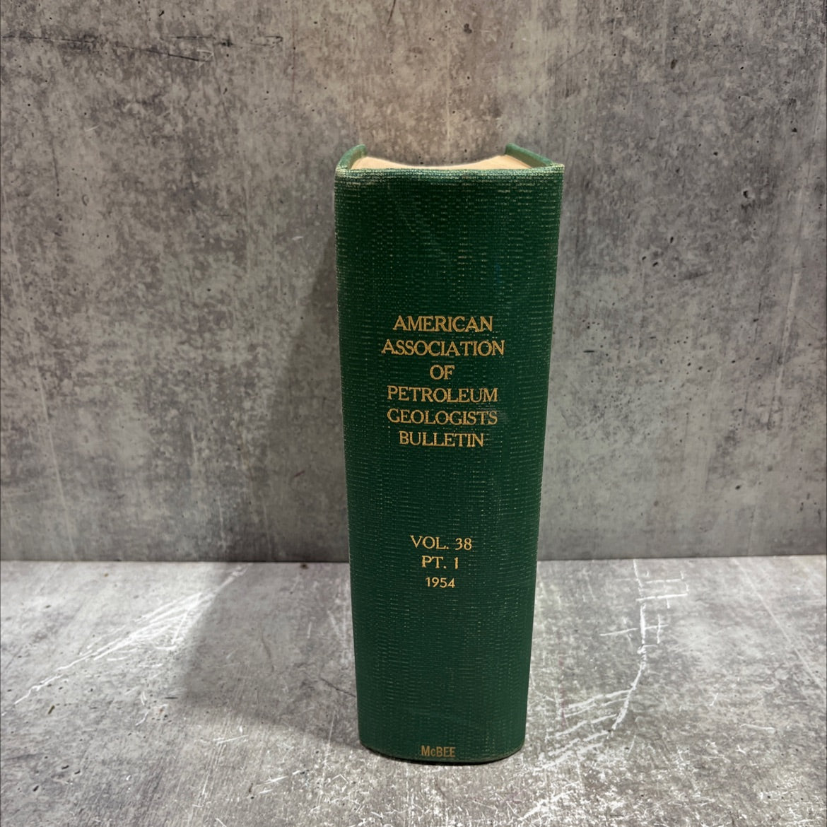 bulletin of the american association of petroleum geologists book, by a. j. eardley, 1954 Hardcover image 1