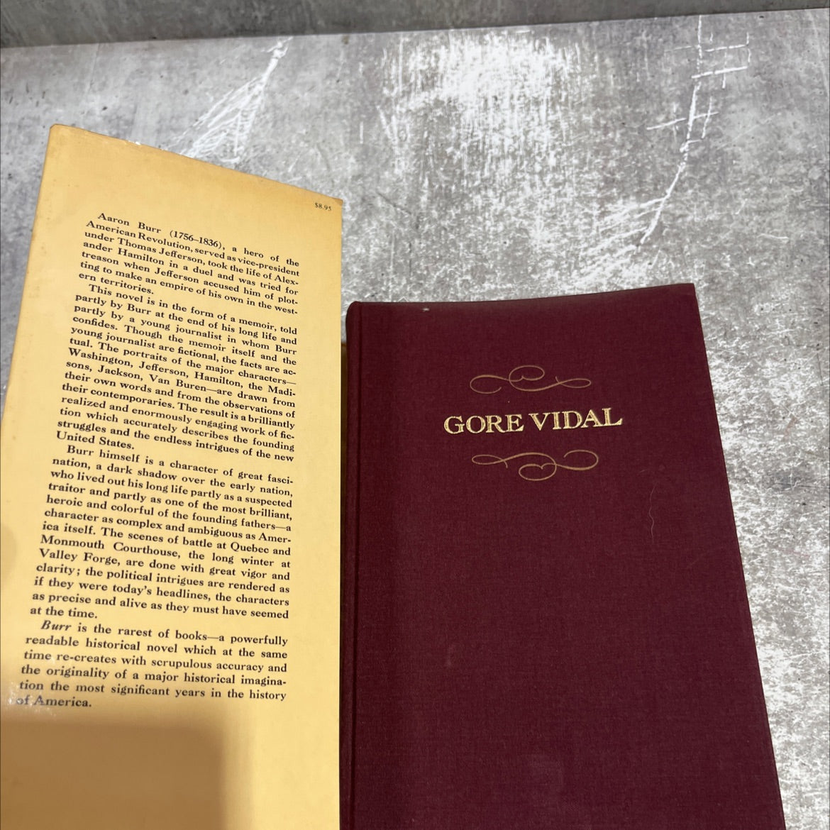 burr book, by gore vidal, 1973 Hardcover image 4