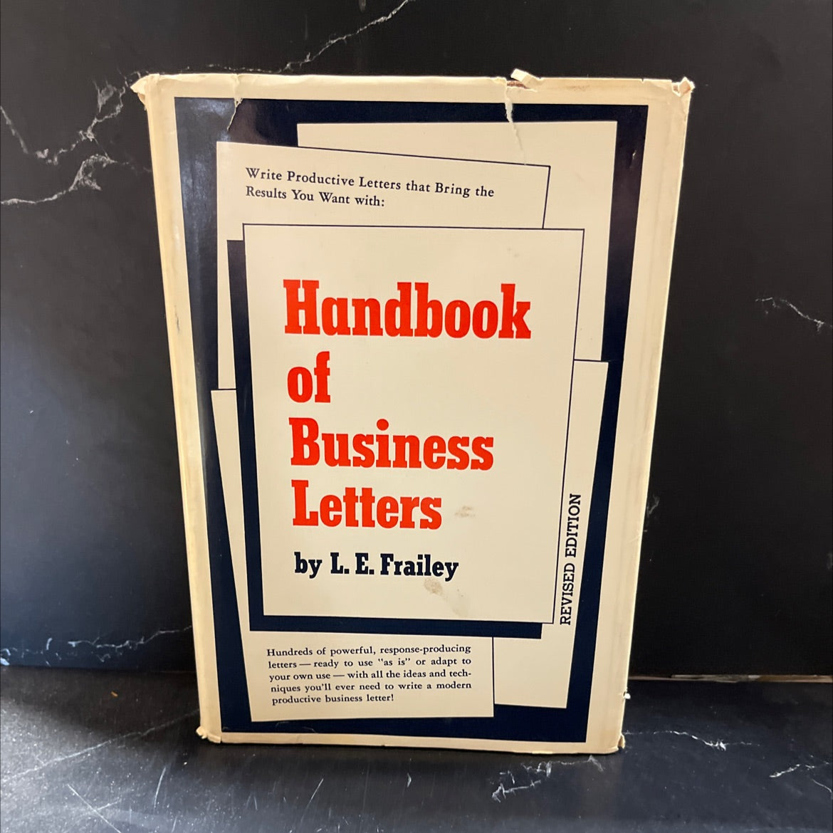 business letters revised edition book, by L. E. Frailey, 1976 Hardcover image 1