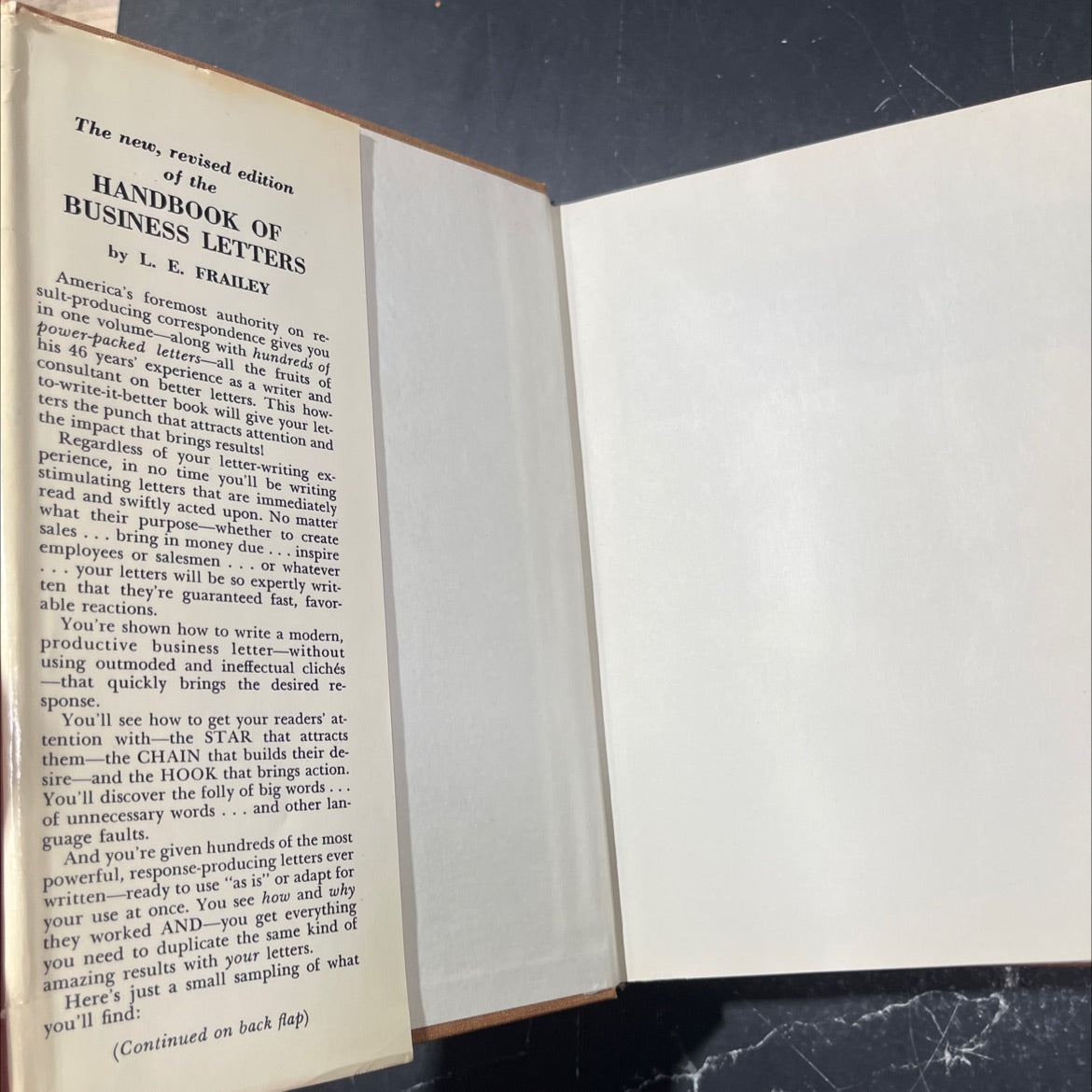 business letters revised edition book, by L. E. Frailey, 1976 Hardcover image 4